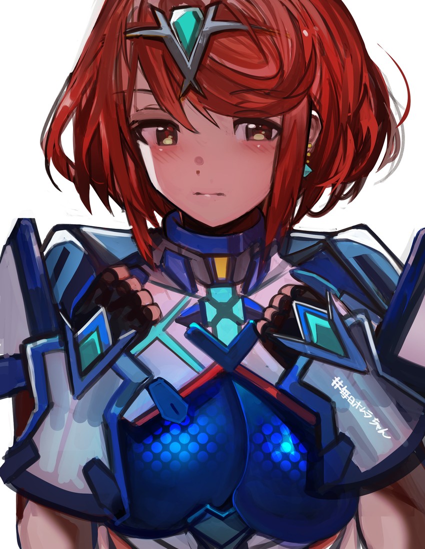 pyra (xenoblade chronicles and 2 more) drawn by tarbo_(exxxpiation)