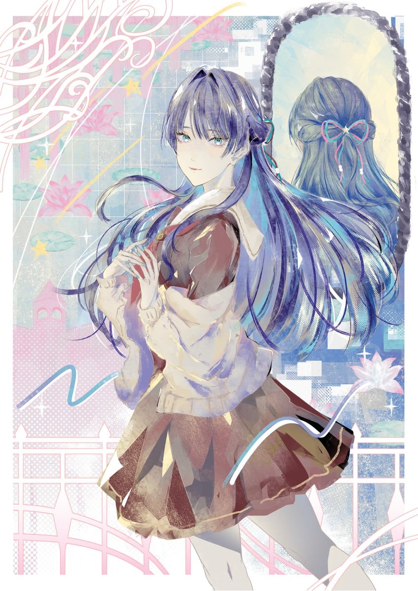 murano sayaka (love live! and 1 more) drawn by yoruneko_yashiro
