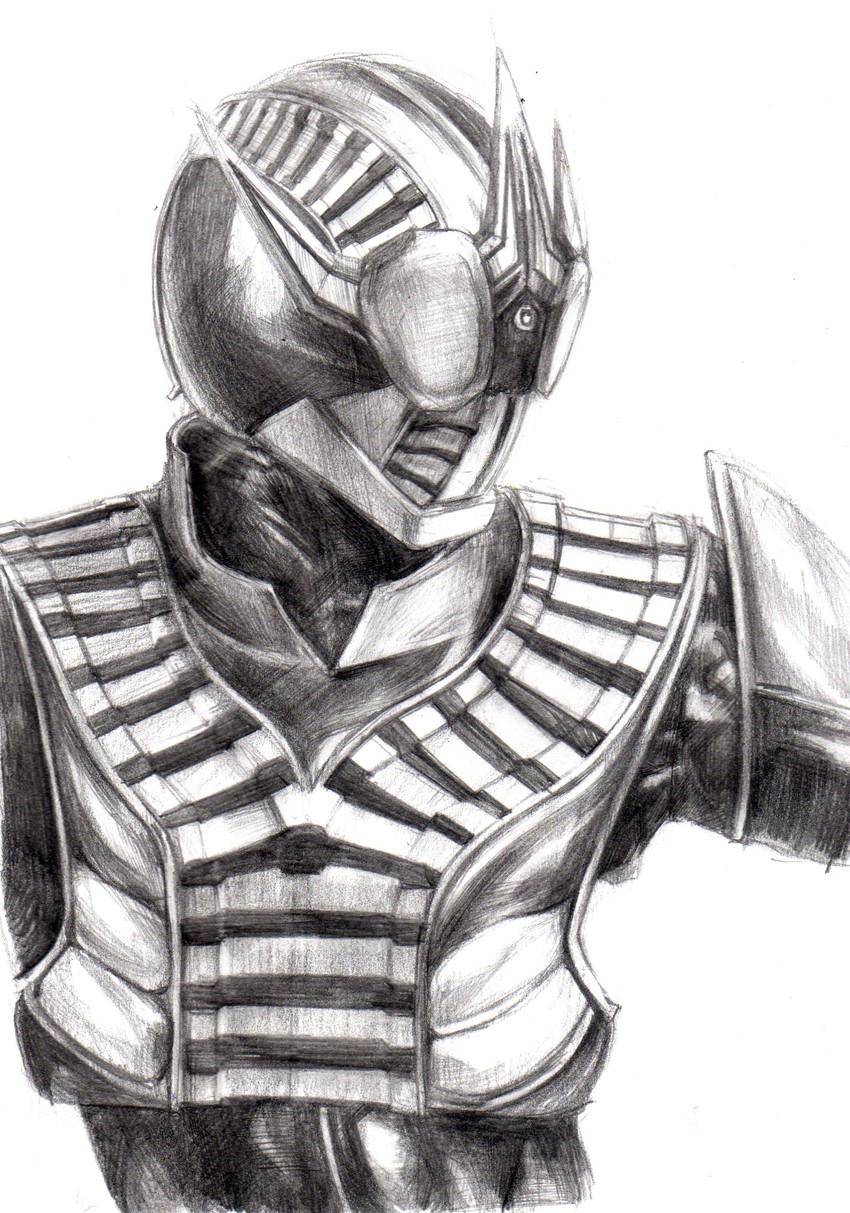 kamen rider zeronos (kamen rider and 1 more) drawn by sakigaki
