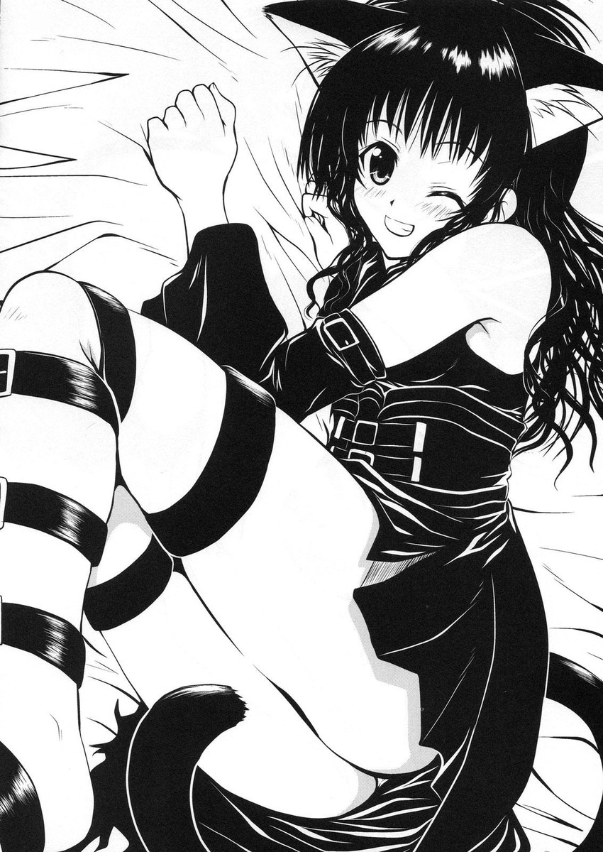 konjiki no yami and yuuki mikan (to love-ru) drawn by yuki_tomoshi