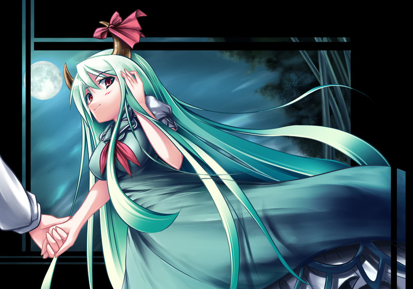 kamishirasawa keine and ex-keine (touhou) drawn by date_hajime
