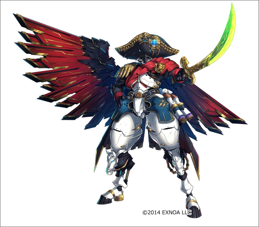 napoleon bonaparte (oshiro project:re) drawn by k-suwabe