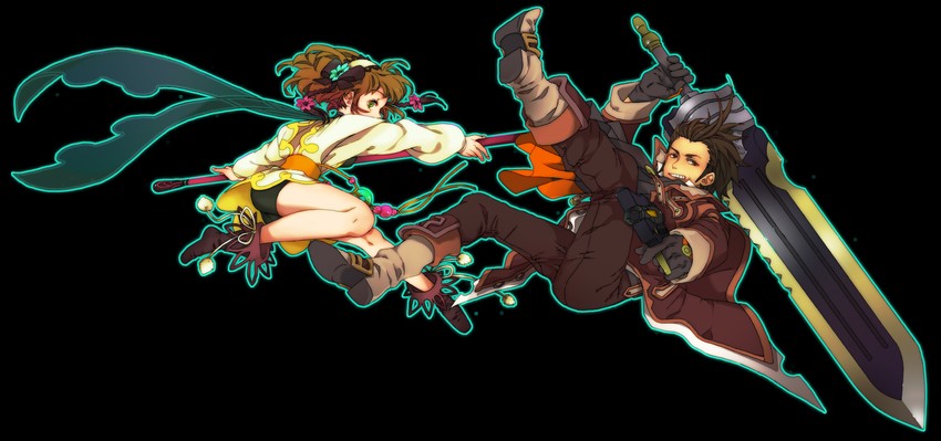 alvin and leia rolando (tales of and 1 more) drawn by n_(no_bu)