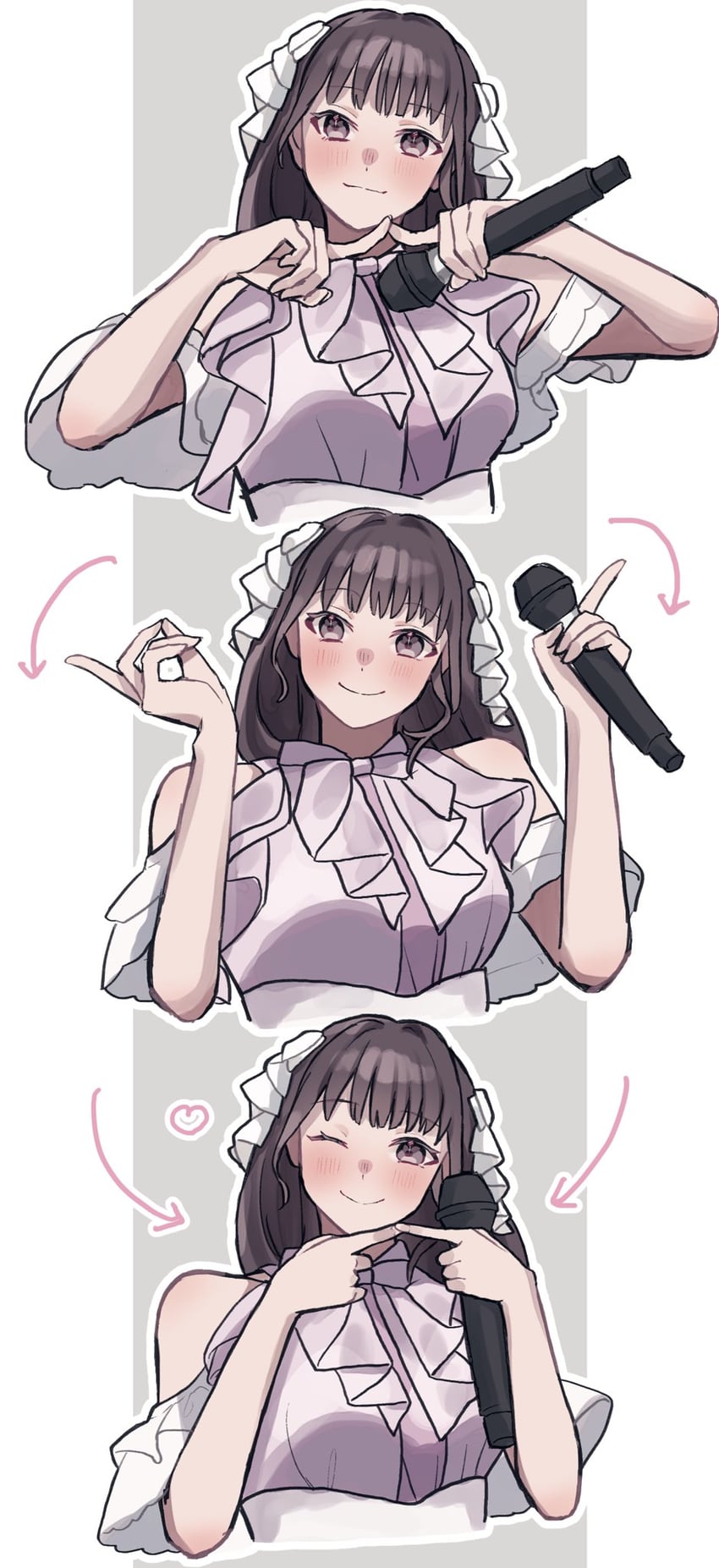 tsukine kona (love live! and 2 more) drawn by lilac_(li_lac_3)
