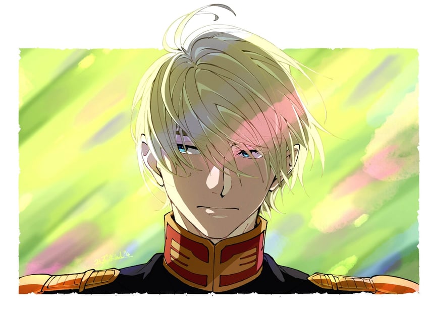char aznable and shirouzu (gundam and 1 more) drawn by manjuuukowaine
