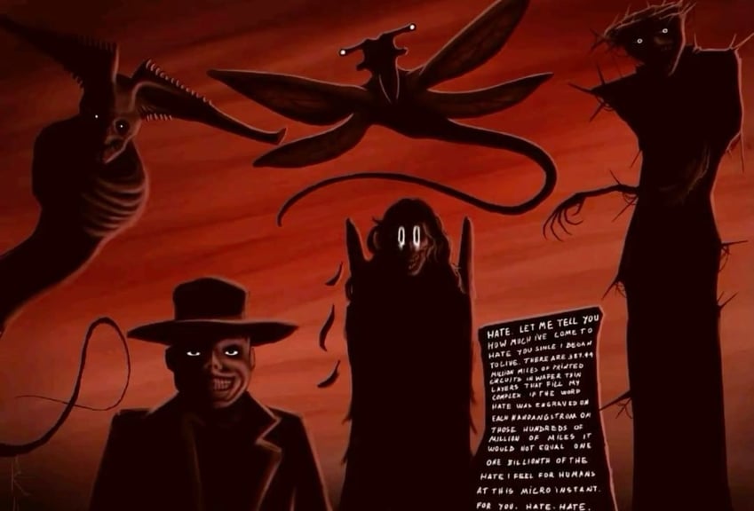 a.m, gabriel, judge holden, qu, the boiled one, and 1 more (creepypasta and 5 more)