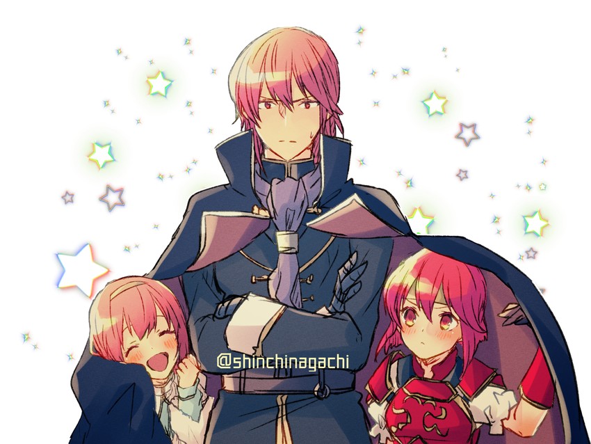 minerva, maria, and michalis (fire emblem and 2 more) drawn by nishimura_(shinchinagachi)