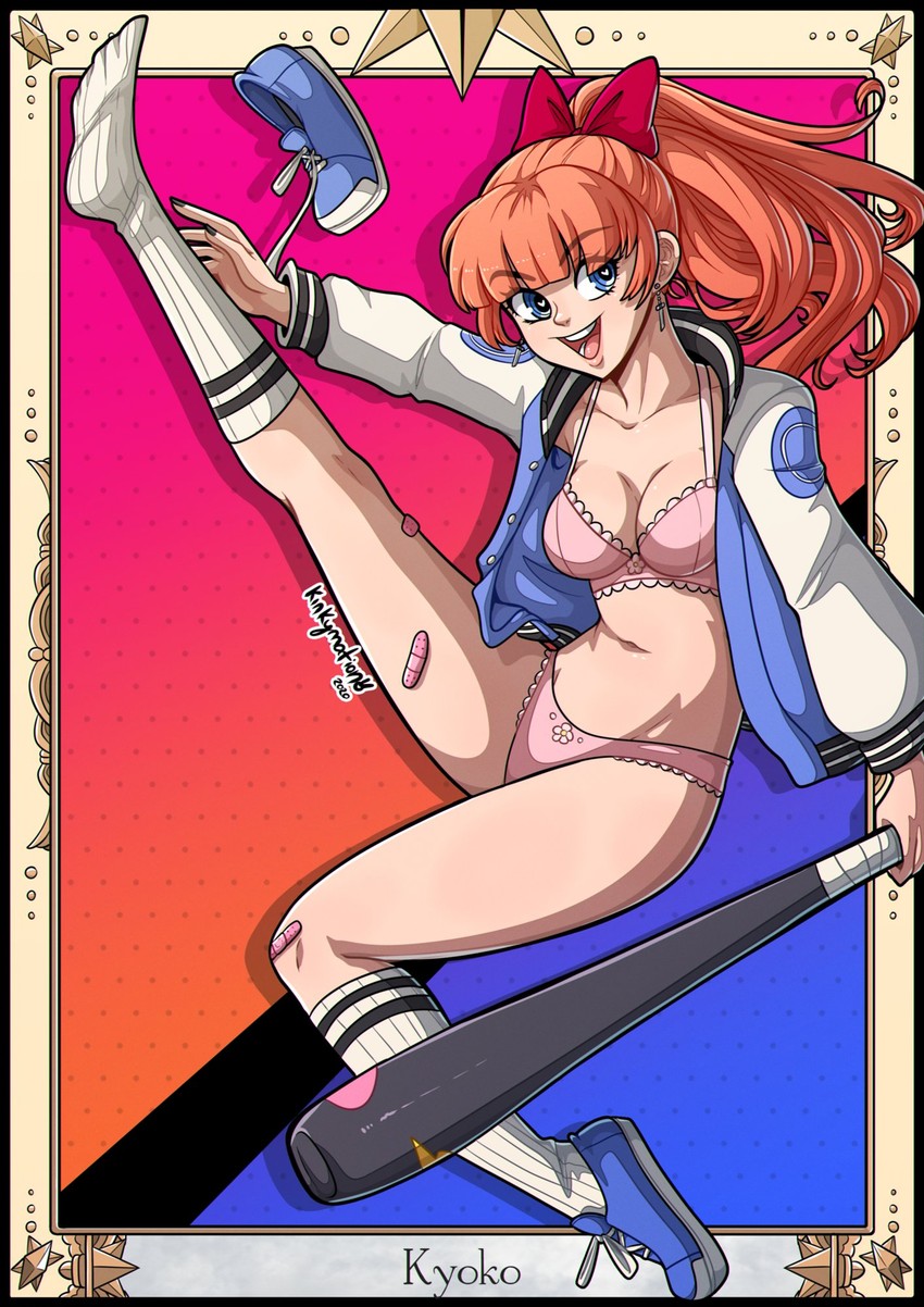 kyoko (kunio-kun series and 1 more) drawn by kinkymation