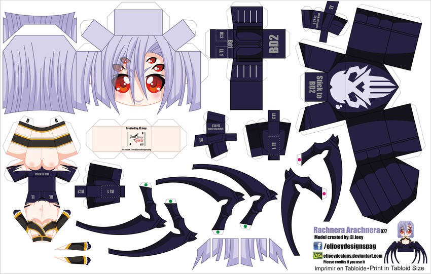 rachnera arachnera (monster musume no iru nichijou) drawn by el_joey
