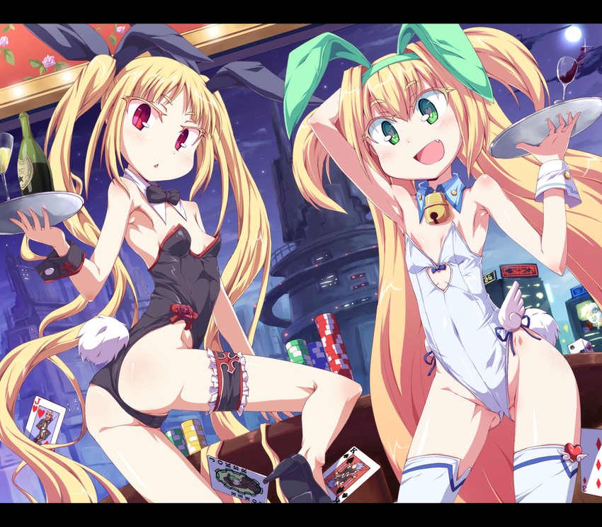rachel alucard and platinum the trinity (blazblue) drawn by toraishi_666