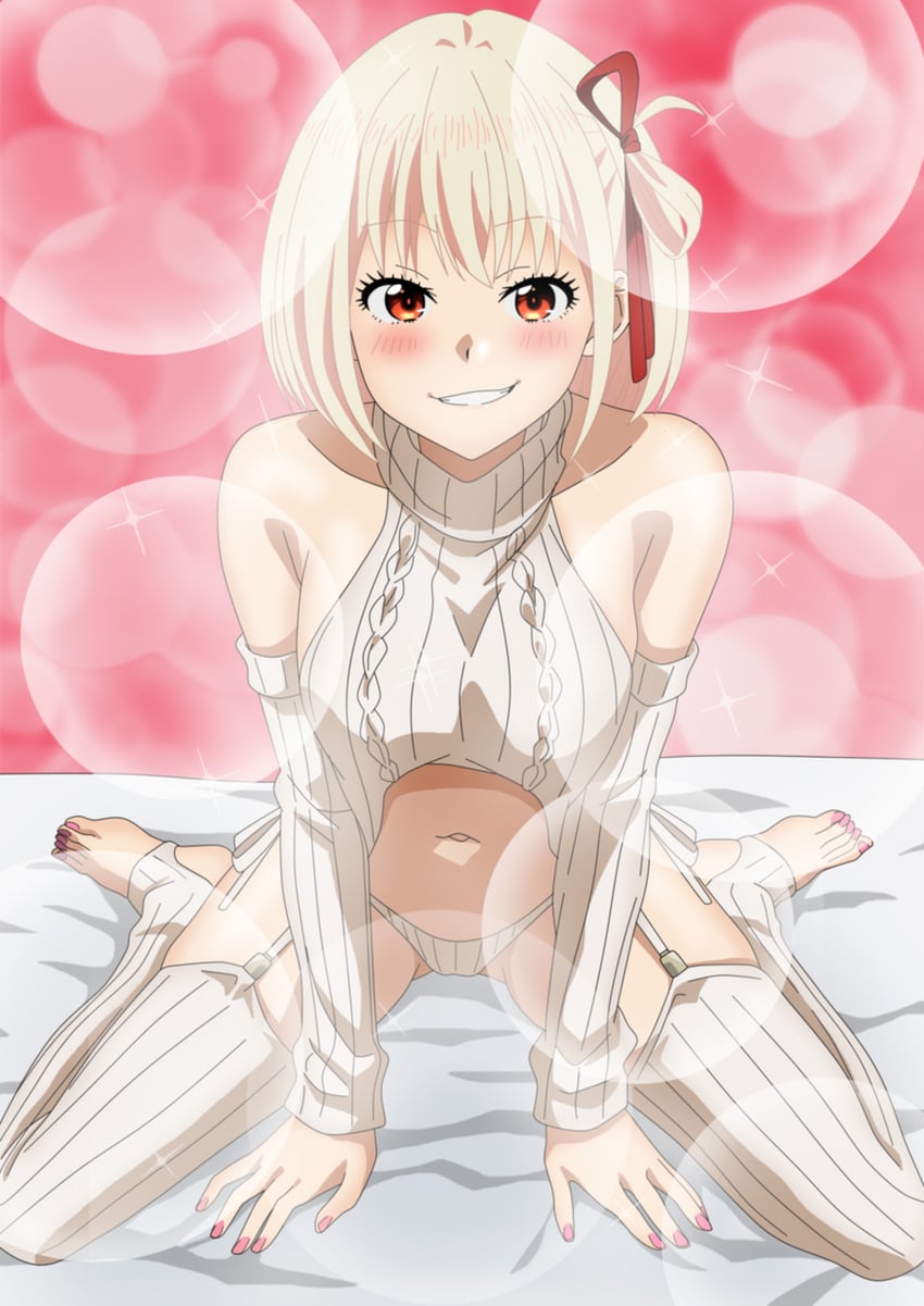 nishikigi chisato (lycoris recoil) drawn by riokasen