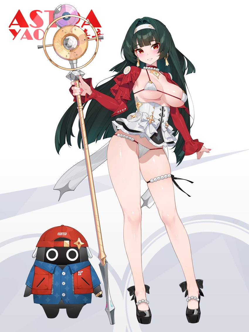astra yao and snap (zenless zone zero) drawn by waterring