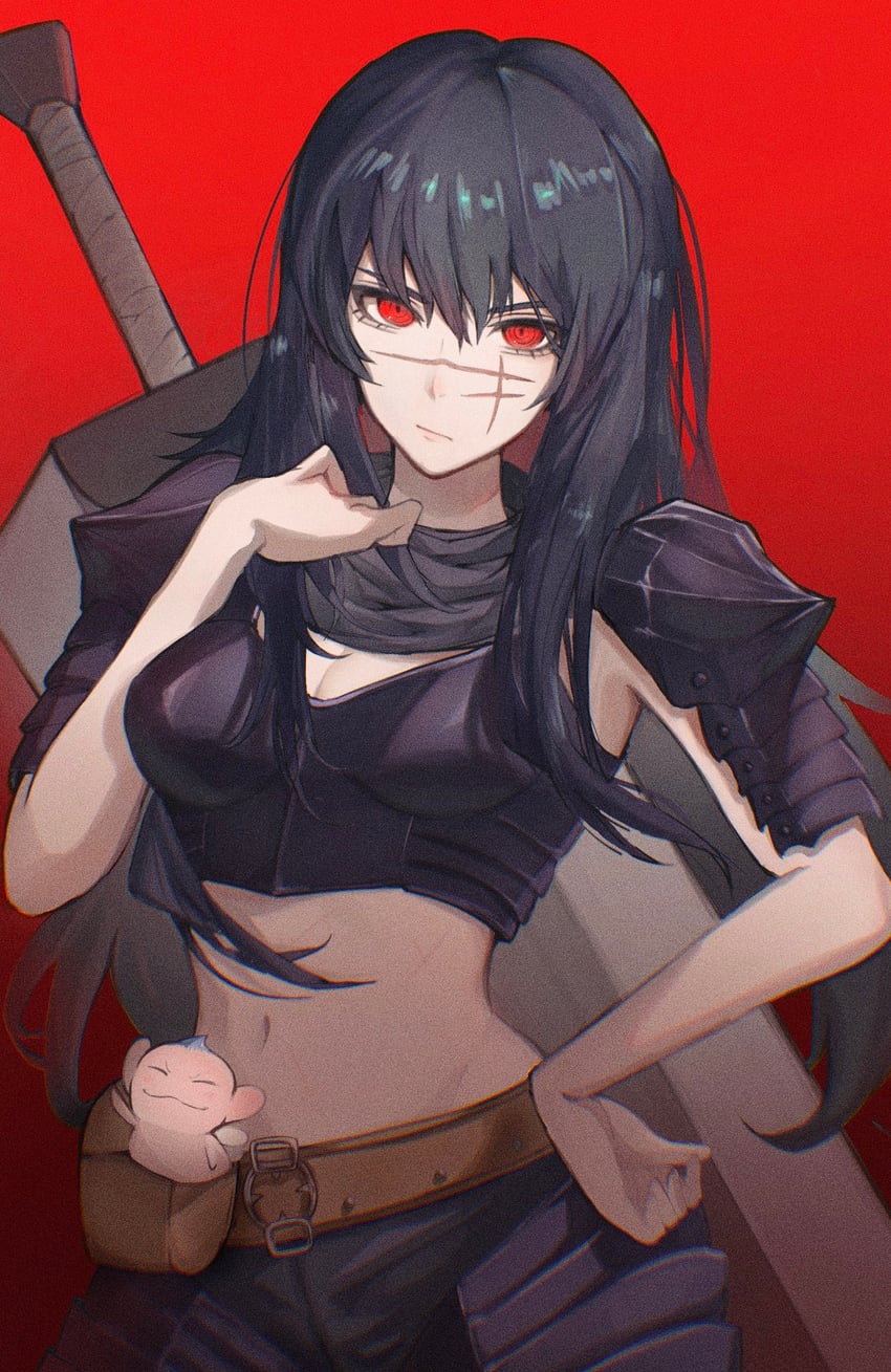 yoru, guts, and puck (chainsaw man and 1 more) drawn by sakuranuts00