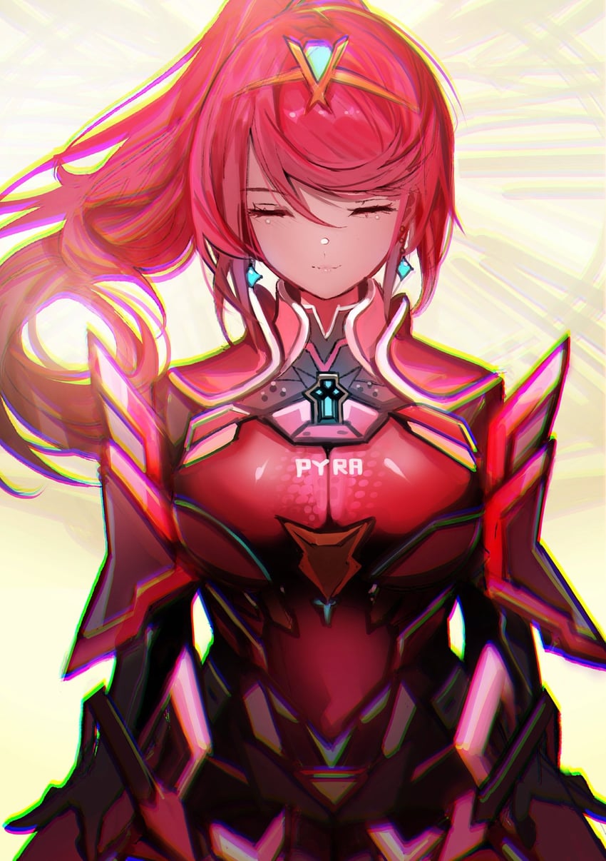 pyra and pneuma (xenoblade chronicles and 1 more) drawn by tarbo_(exxxpiation)