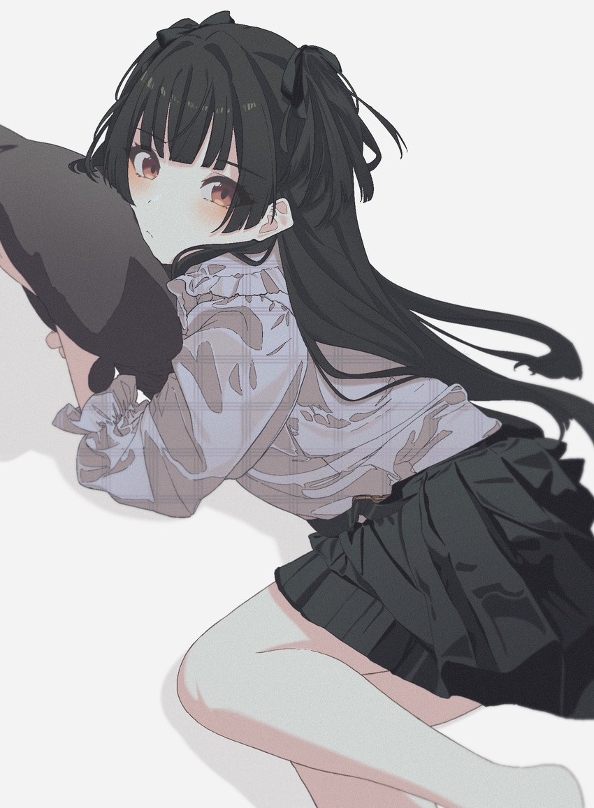 mayuzumi fuyuko (idolmaster and 1 more) drawn by luvluvvox
