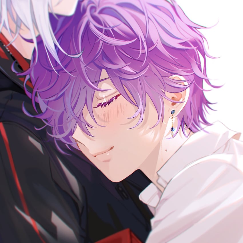 uki violeta and fulgur ovid (nijisanji and 1 more) drawn by yongcheol