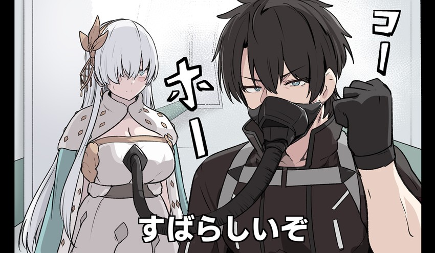 fujimaru ritsuka and anastasia (fate and 1 more) drawn by shiseki_hirame