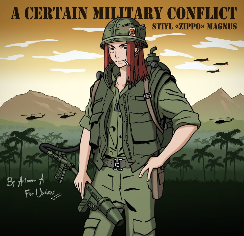 stiyl magnus (toaru majutsu no index and 1 more) drawn by militarist_(militaristby)
