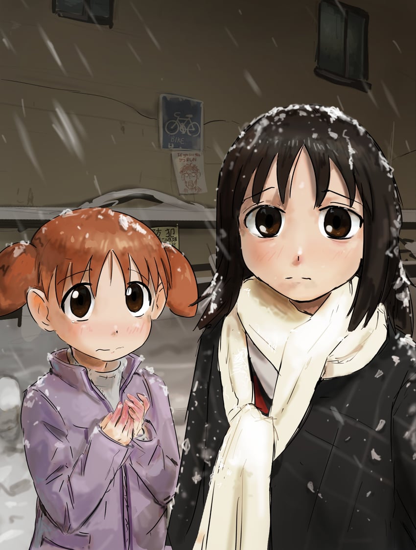 kasuga ayumu, mihama chiyo, and kimura (azumanga daioh) drawn by liamickpie