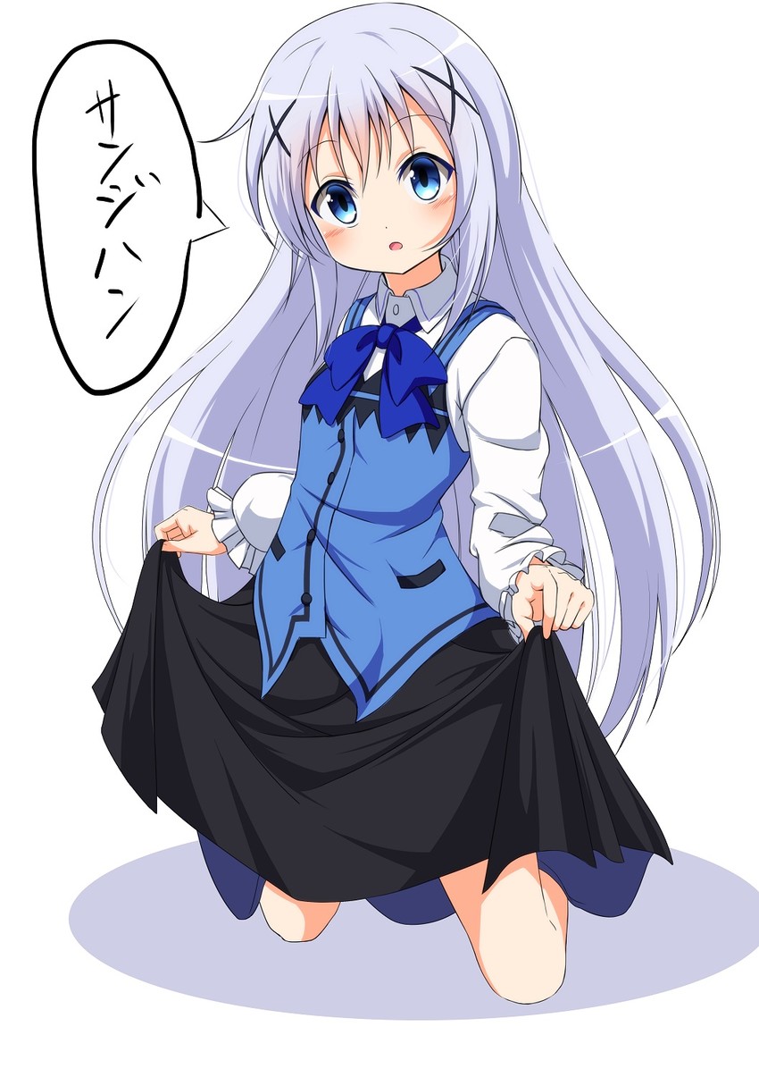 kafuu chino (gochuumon wa usagi desu ka?) drawn by bassa