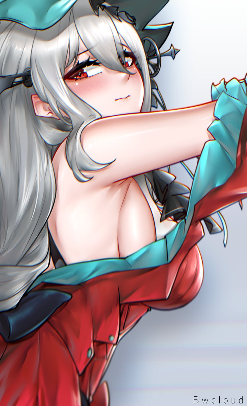 skadi and skadi the corrupting heart (arknights) drawn by bwcloud