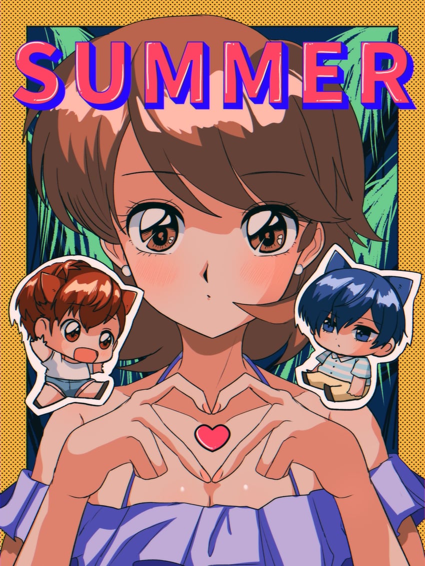 yuuki makoto, shiomi kotone, and takeba yukari (persona and 2 more) drawn by yuyuy_00