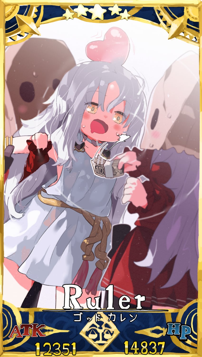caren hortensia (fate and 2 more) drawn by mossgreen