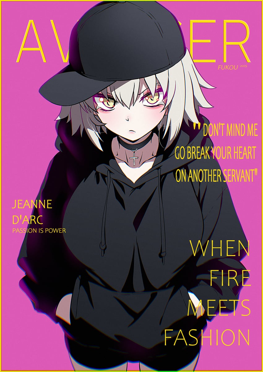jeanne d'arc alter (fate and 1 more) drawn by fukou