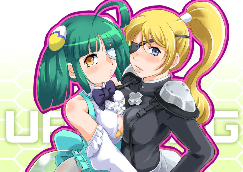 tita nium and krystal (otomedius and 3 more) drawn by blz
