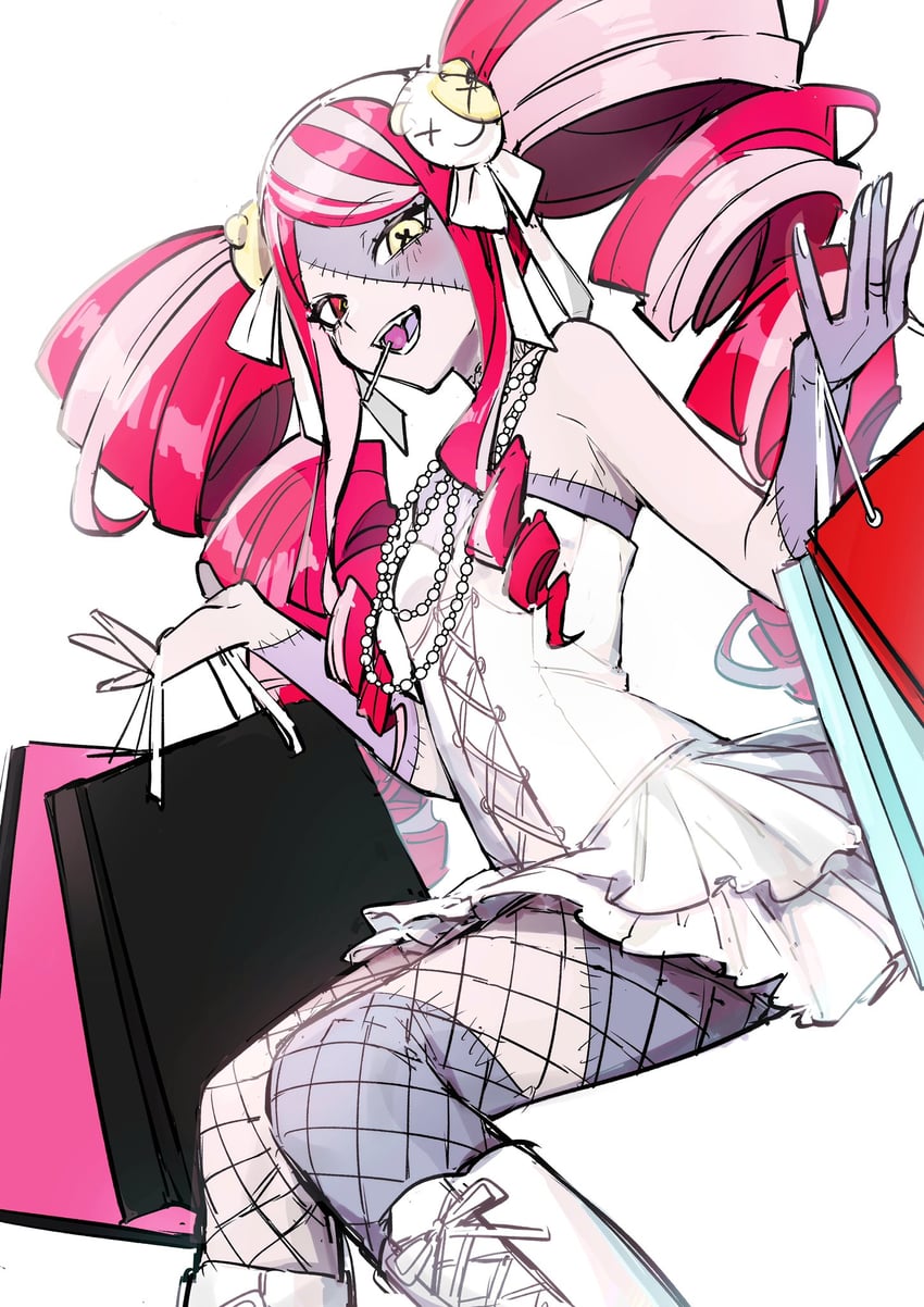 kureiji ollie (hololive and 1 more) drawn by aneco_(westsea1227)