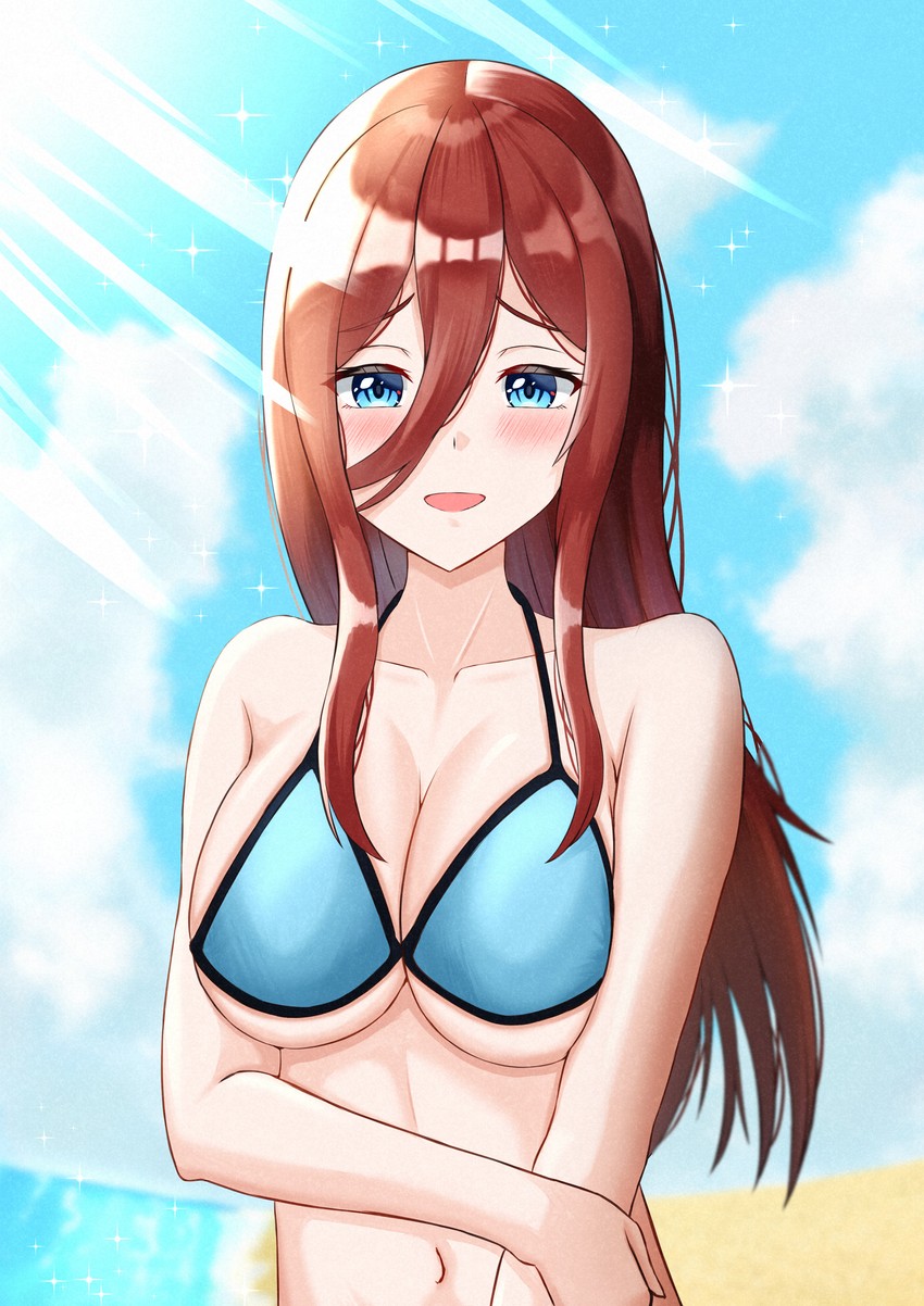 nakano miku (go-toubun no hanayome) drawn by kagaya_523