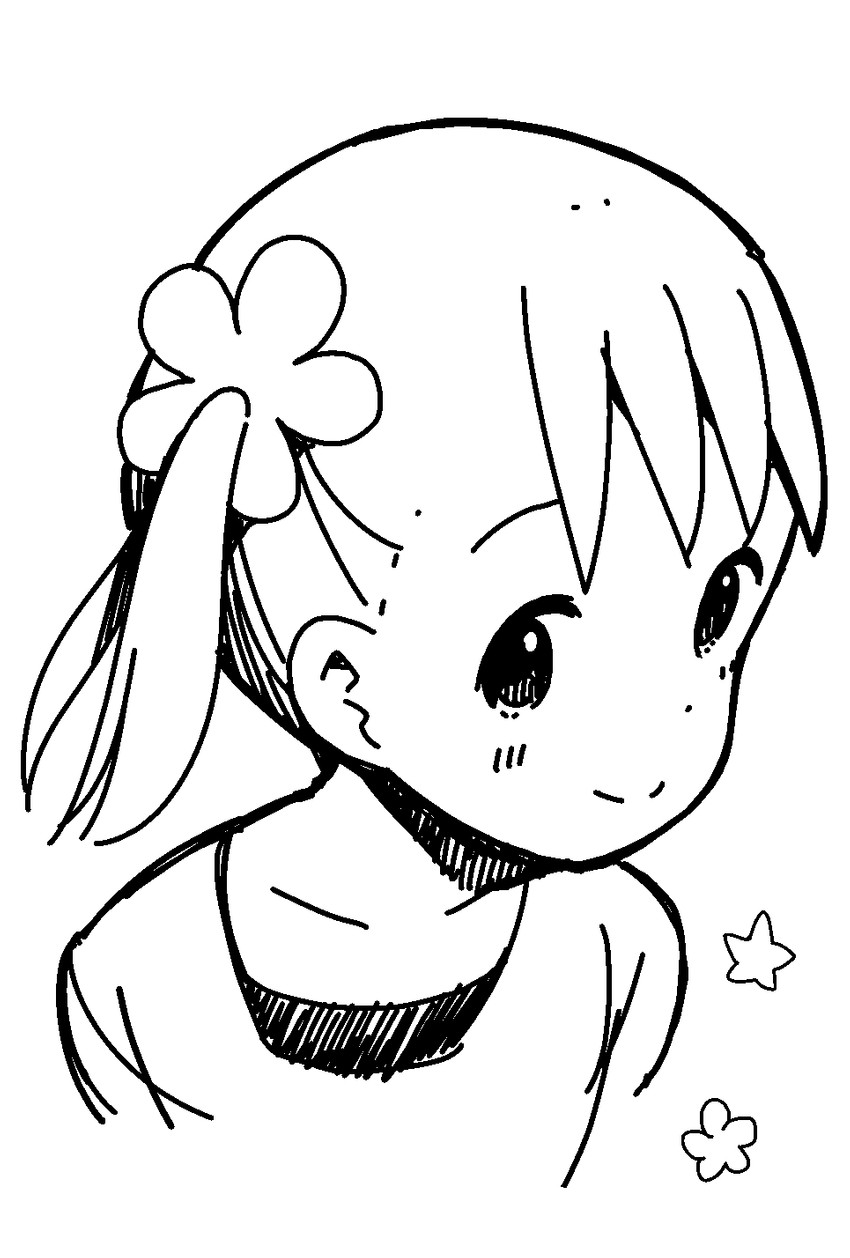 akamatsu yui (mitsuboshi colors) drawn by katsuwo_(cr66g)