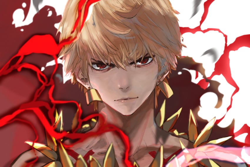 gilgamesh (fate and 3 more) drawn by neko_no_kedama