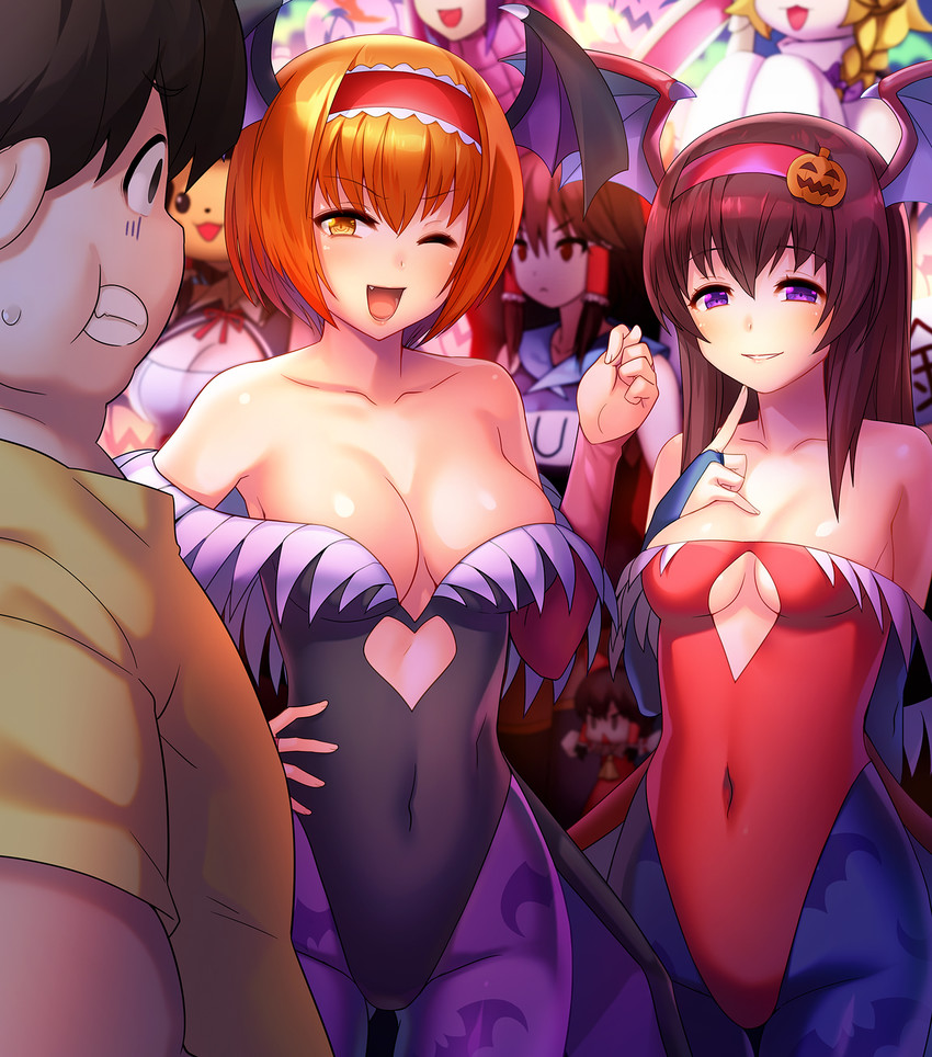 hakurei reimu, kirisame marisa, alice margatroid, reisen udongein inaba, pikachu, and 11 more (touhou and 3 more) drawn by tarmo