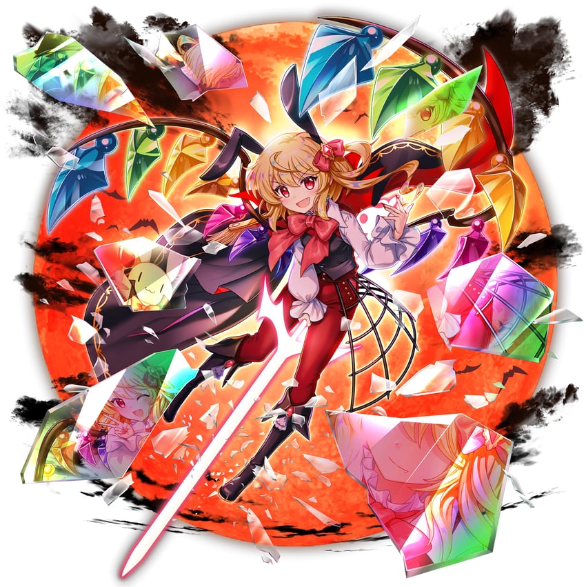 flandre scarlet (touhou and 1 more) drawn by rotte_(1109)