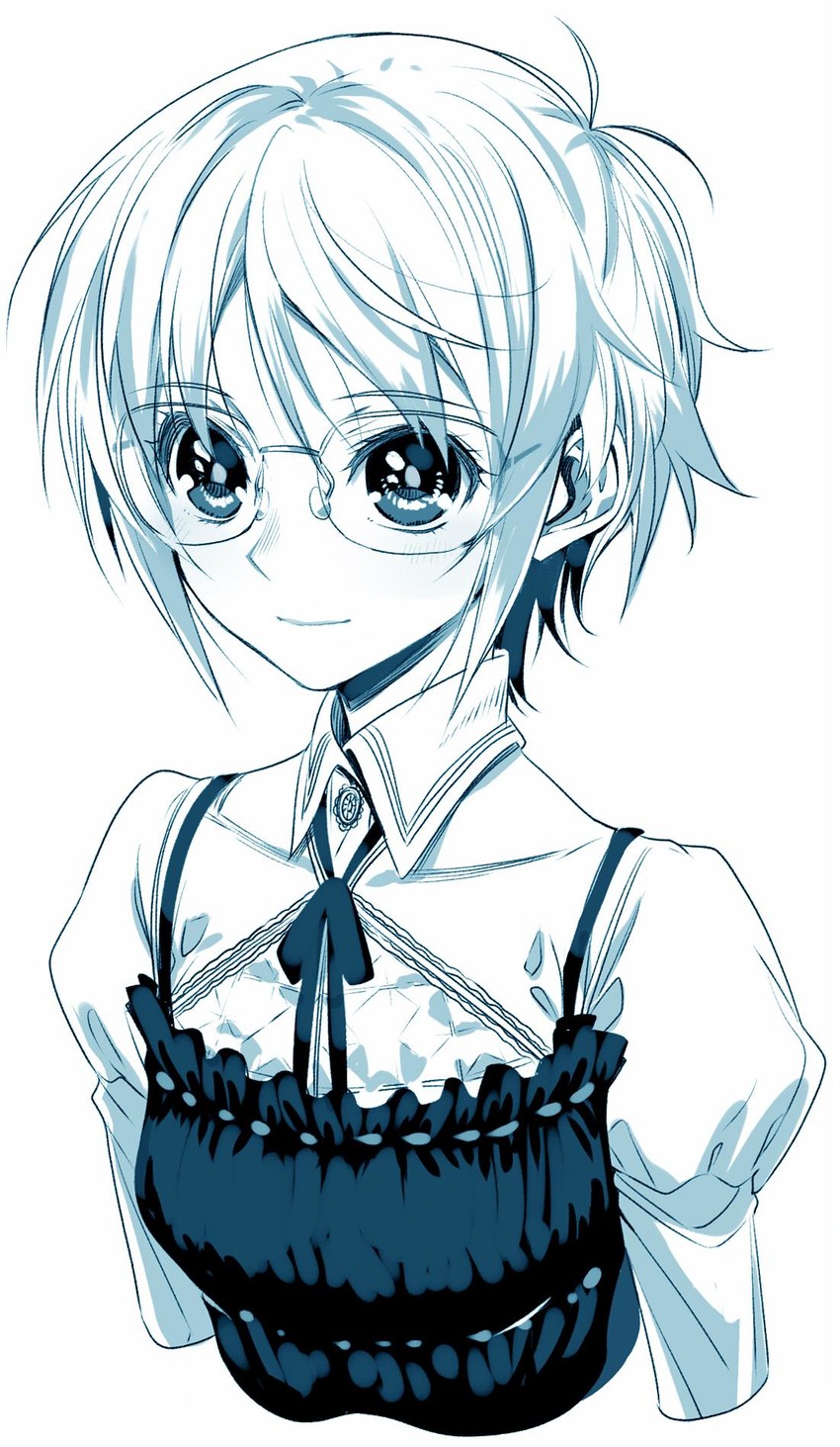 nagato yuki (suzumiya haruhi no yuuutsu and 2 more) drawn by puyo_(puyotopia)
