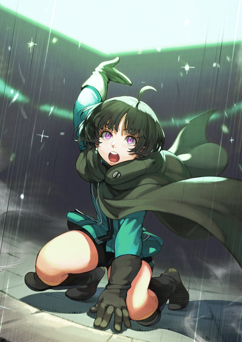 amatori chika (world trigger) drawn by jun_(navigavi)