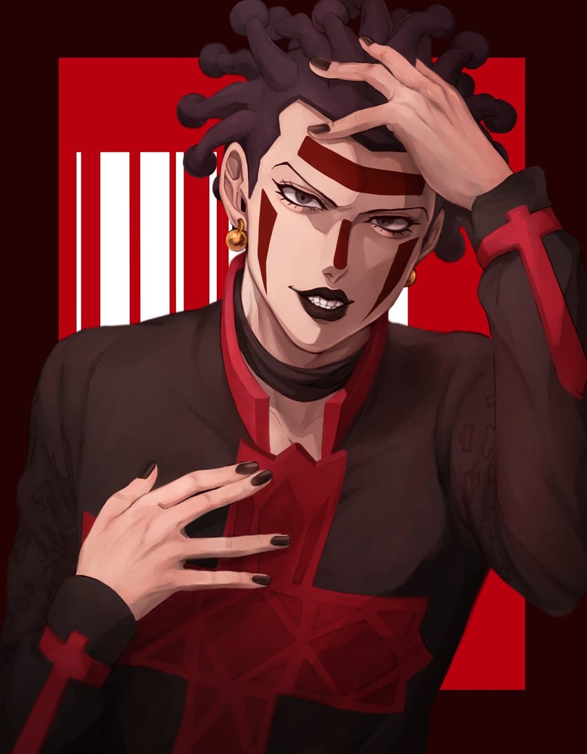 cioccolata (jojo no kimyou na bouken and 1 more) drawn by sano_(hospital_0434)