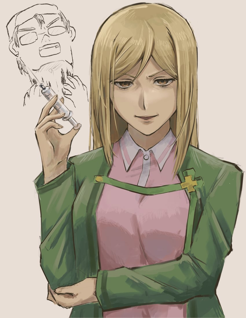 takano miyo and tomitake jirou (higurashi no naku koro ni) drawn by sio_ame_83