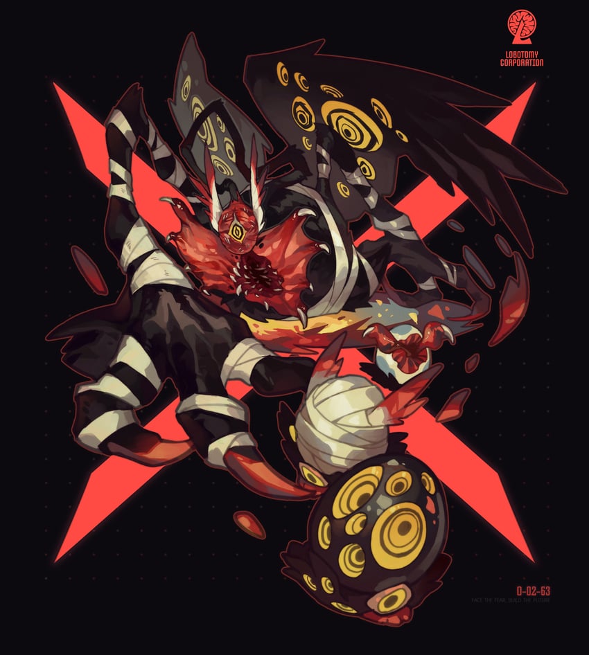 apocalypse bird (project moon and 1 more) drawn by keroreud
