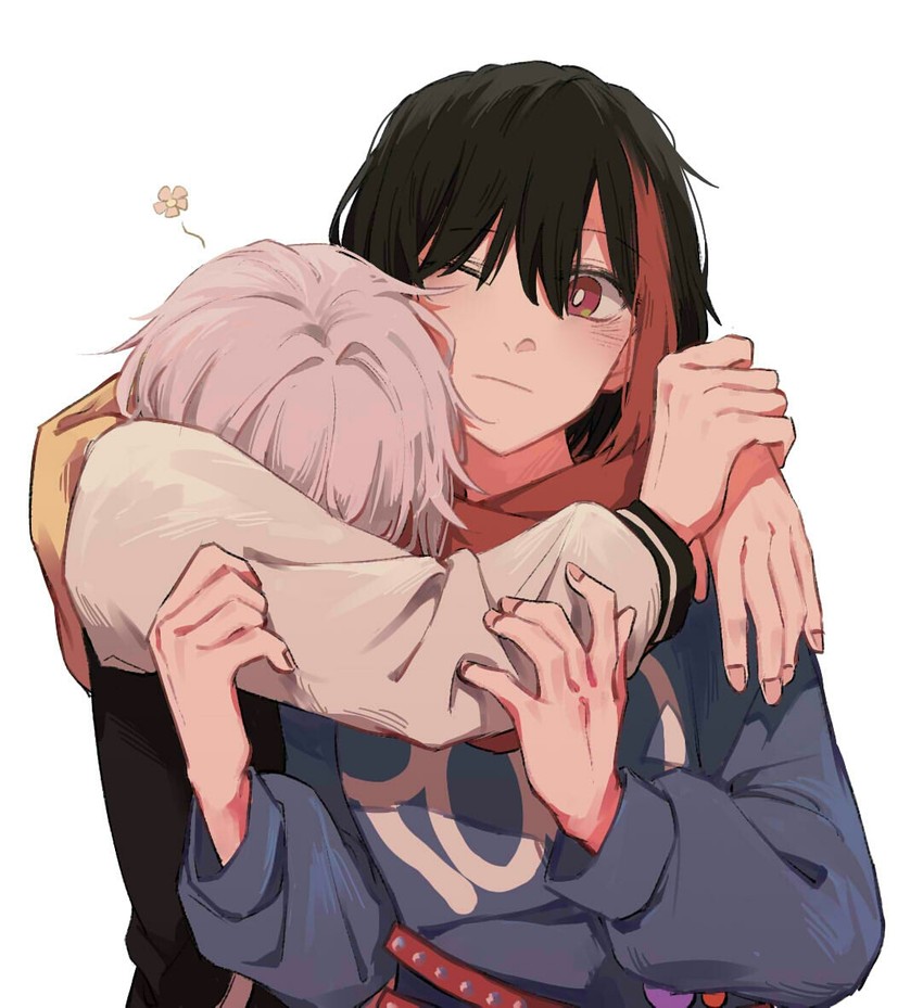 mitake ran and aoba moca (bang dream!) drawn by kalsept
