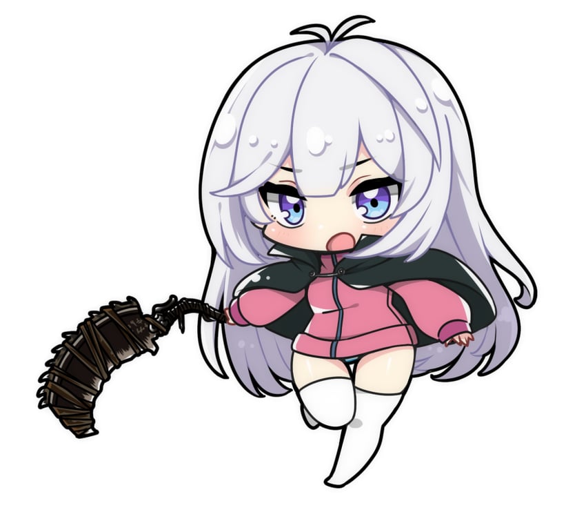 vei (indie virtual youtuber and 1 more) drawn by mochimochi_kinako.