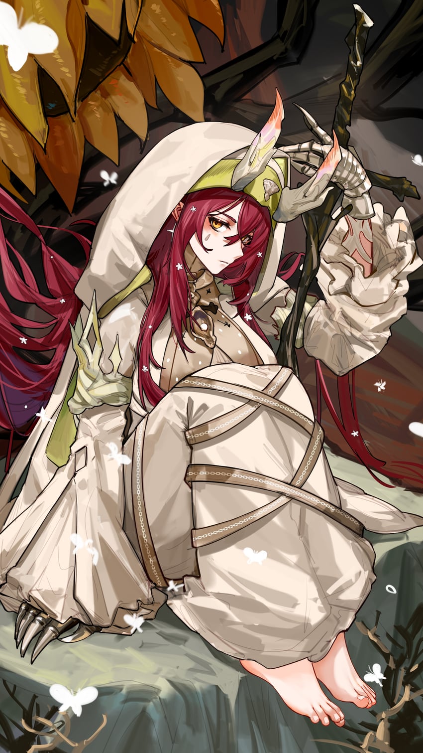 ascalon (arknights) drawn by kourou_(kouroukun)