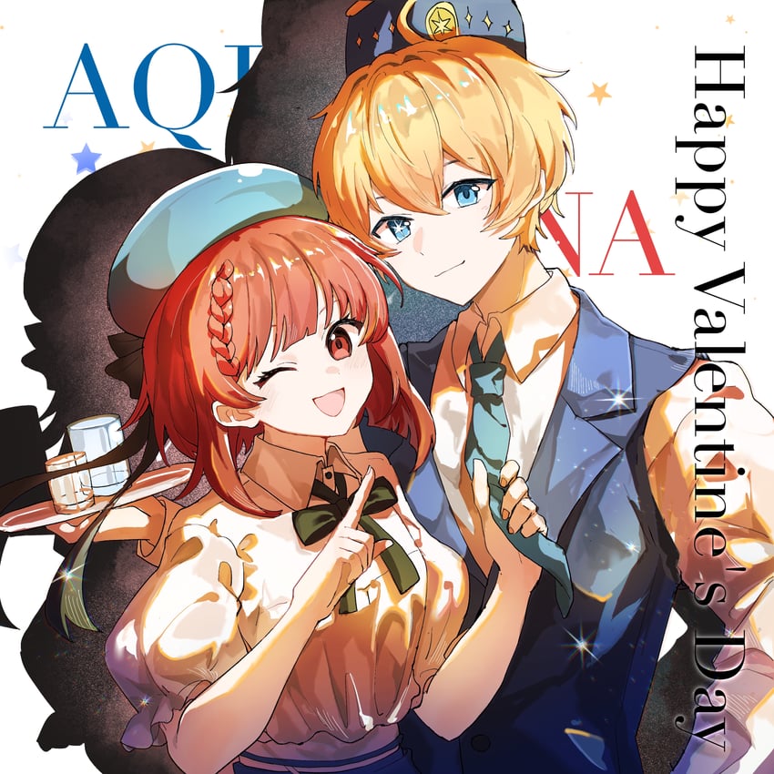 arima kana and hoshino aquamarine (oshi no ko) drawn by akirarec