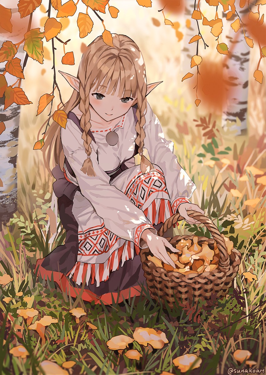 lyydia (original) drawn by sunako_(veera)