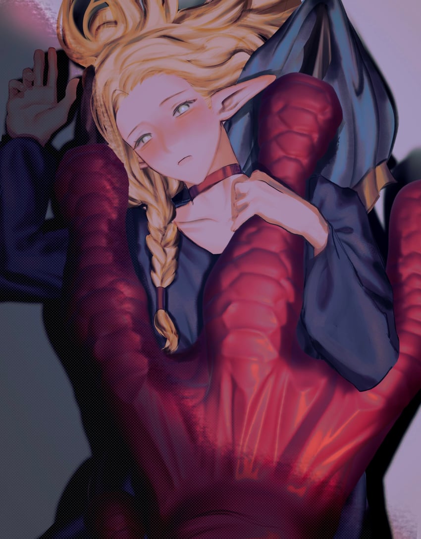 marcille donato and falin touden (dungeon meshi) drawn by mmh_nom
