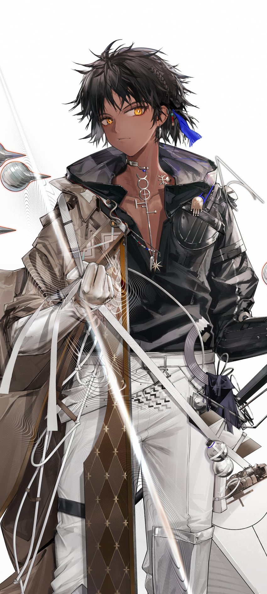 thorns and thorns the lodestar (arknights) drawn by yuuki_mix