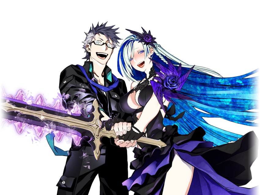 brynhild and sigurd (fate and 1 more) drawn by miwa_shirow