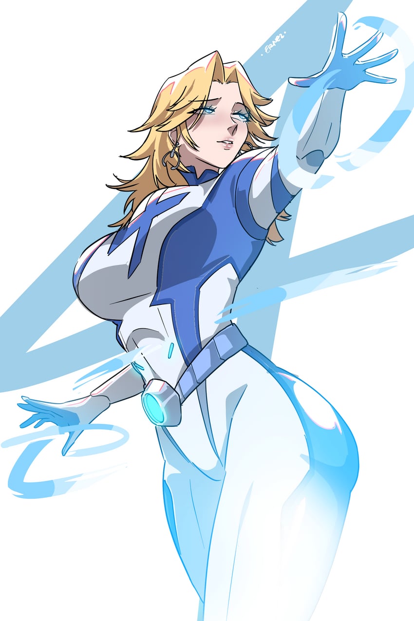 sue storm (marvel and 2 more) drawn by ernez_(jerukperaz)