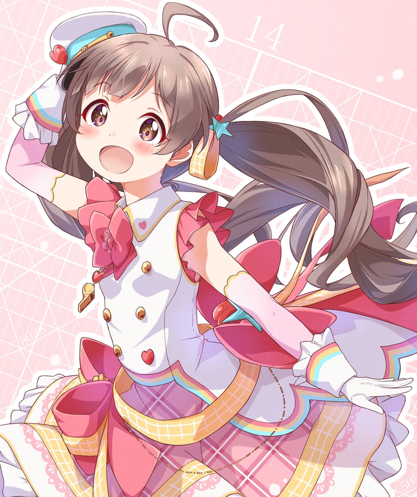 hakozaki serika (idolmaster and 2 more) drawn by toma_(shinozaki)